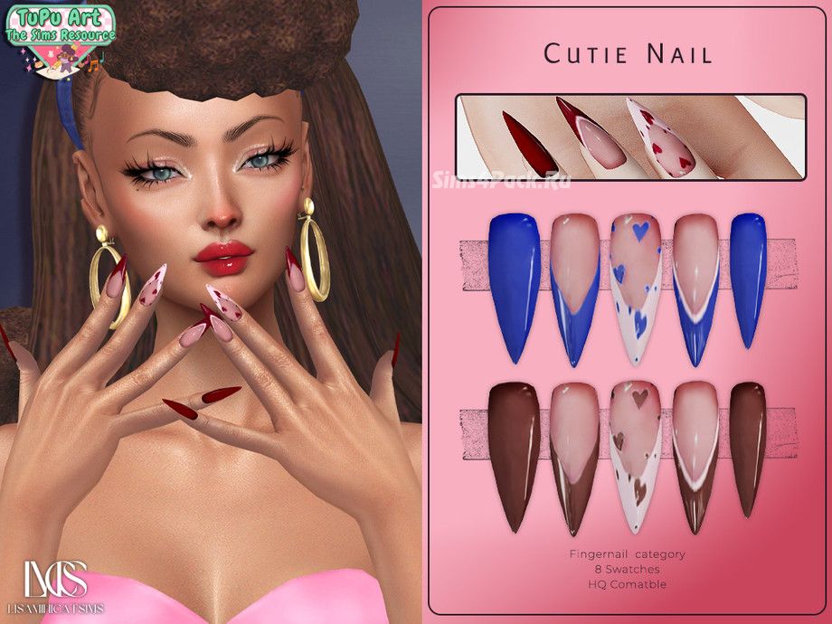 Маникюр "Cutie Nail TuPu Art Collab"