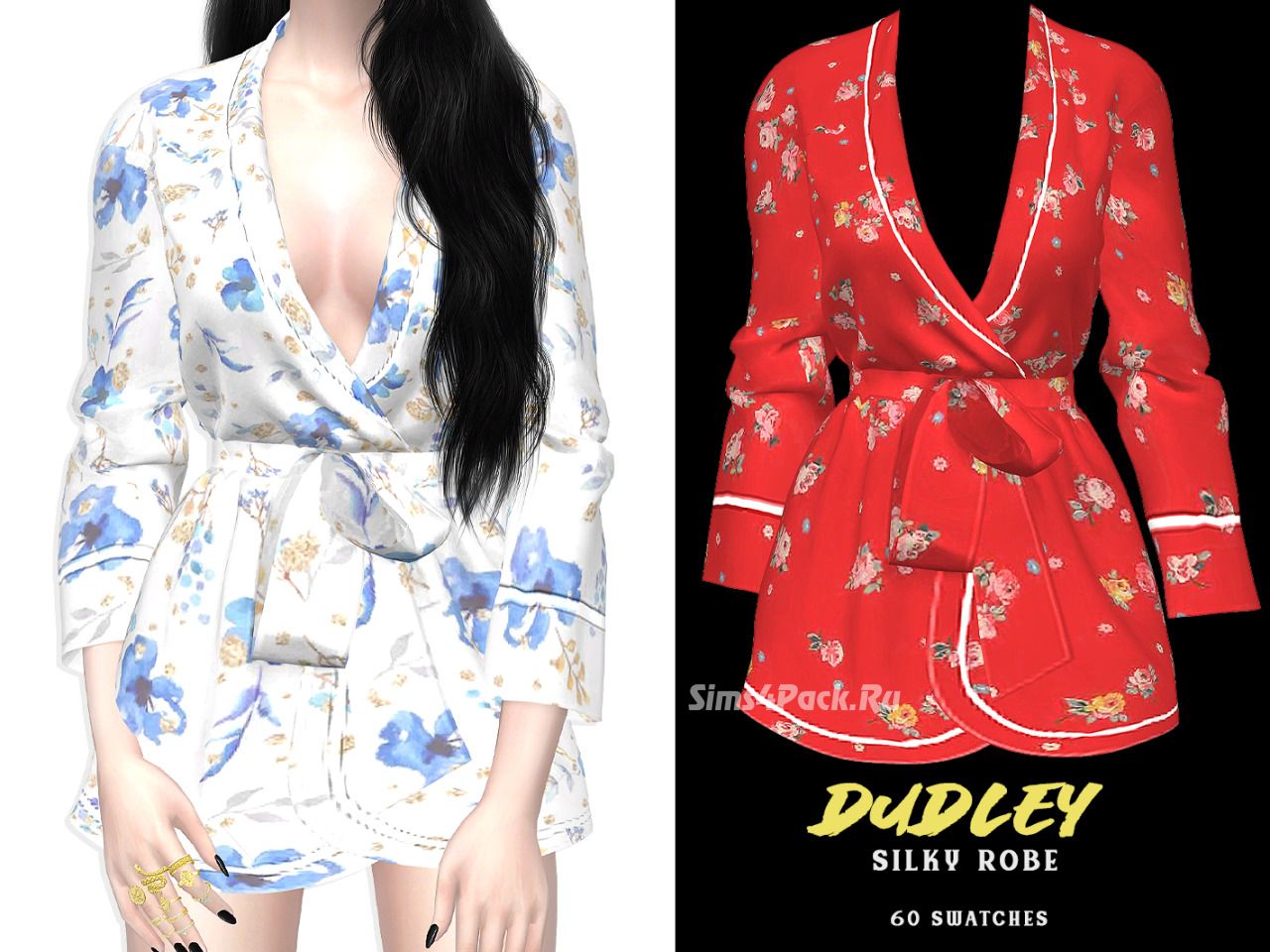 Халатик для симочек "Dudley Silky Robe"