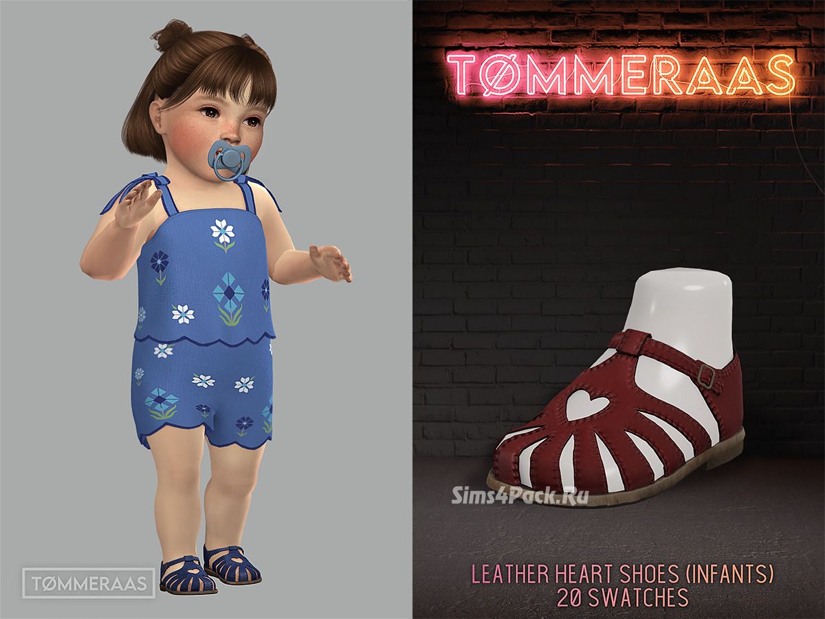 Сандалии для младенцев "Leather Heart Shoes for Infants"