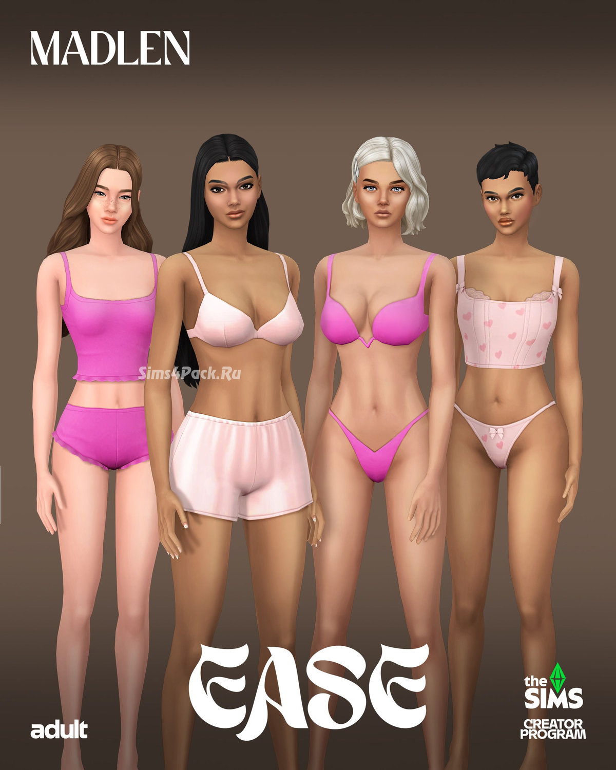 Коллекция нижнего белья "Ease Set"