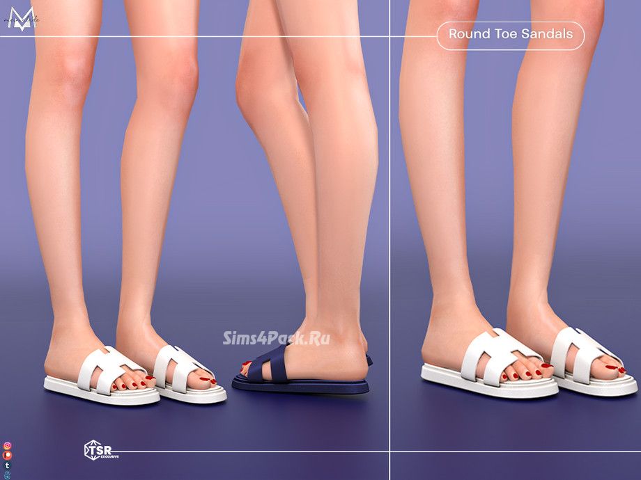 Сандалии для женщин, мужчин, детей и тоддлеров "Round Toe Sandals"