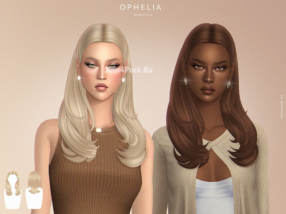 Женская прическа "Ophelia Hairstyle"