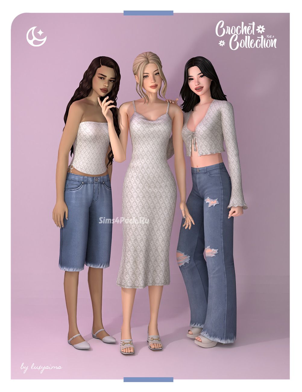 Вязаная коллекция для симочек "Crochet Collection III"