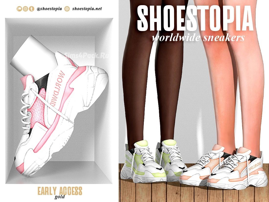 Женские кроссовки "Worldwide Sneakers"