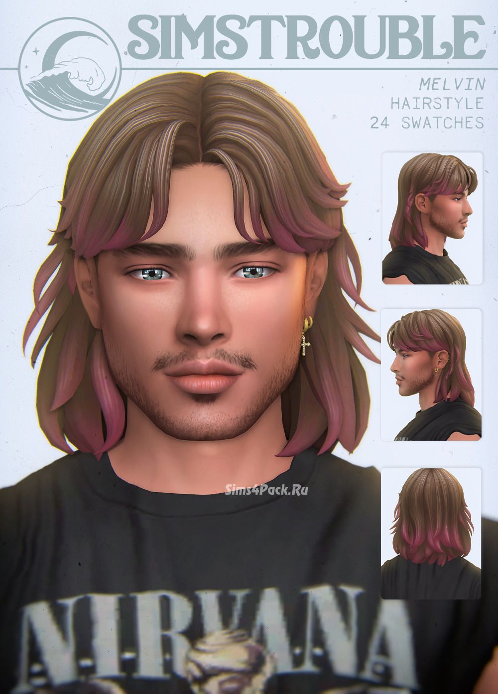 Прическа "Melvin Hairstyle"