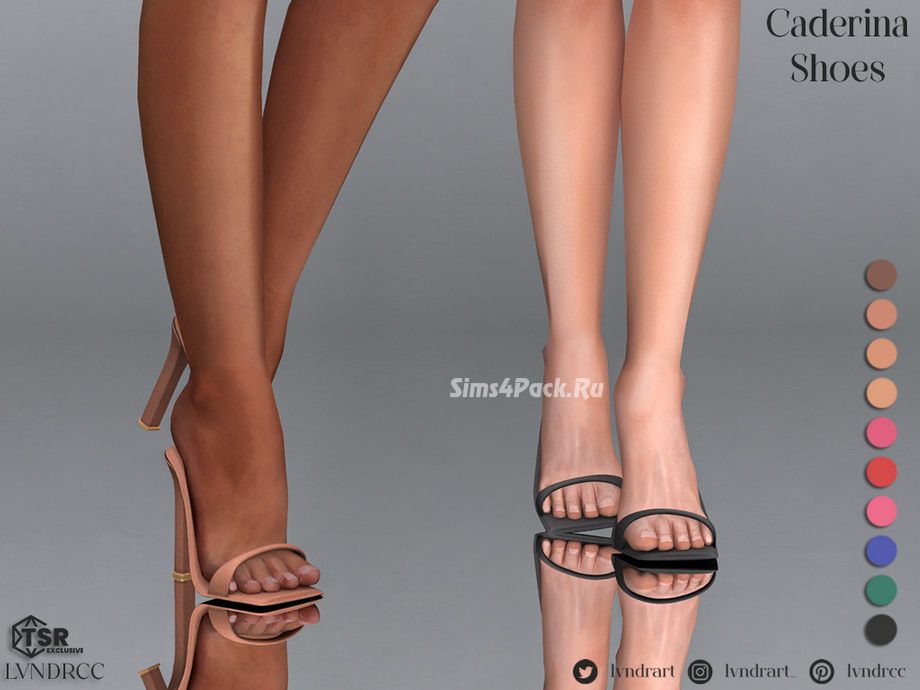 Мюли "Caderina Shoes"