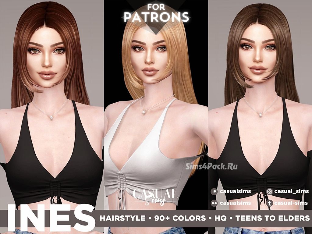 Прическа для женщин и девочек "INES HAIRSTYLE"