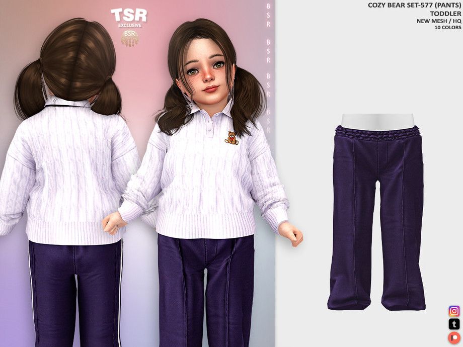 Комплект одежды для девочек, малышек и младенцев "COZY BEAR SET-576, COZY BEAR SET-577 & COZY BEAR SET-578"