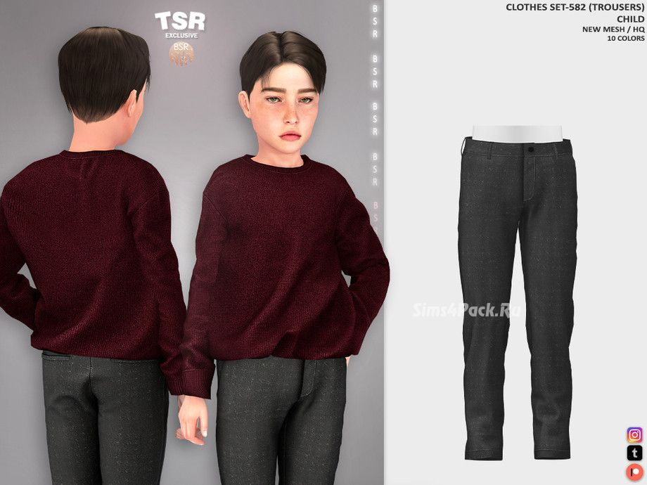 Комплект одежды для мальчиков, малышей и младенцев "CLOTHES SET-582 & CLOTHES SET-583 & CLOTHES SET-584"