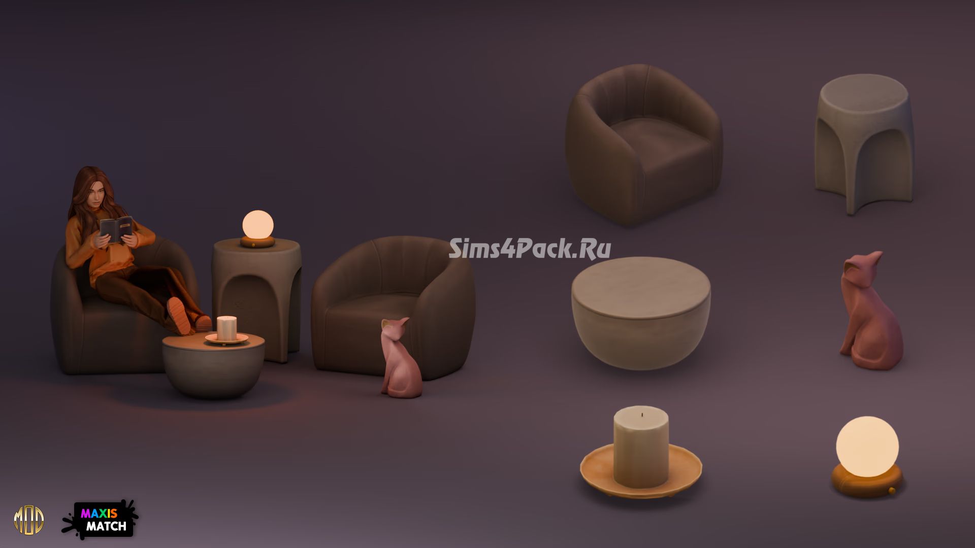 Сет для гостиной "Cozy Comfort Living Room"