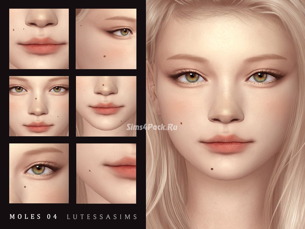 Родинки для лица "Moles 04"