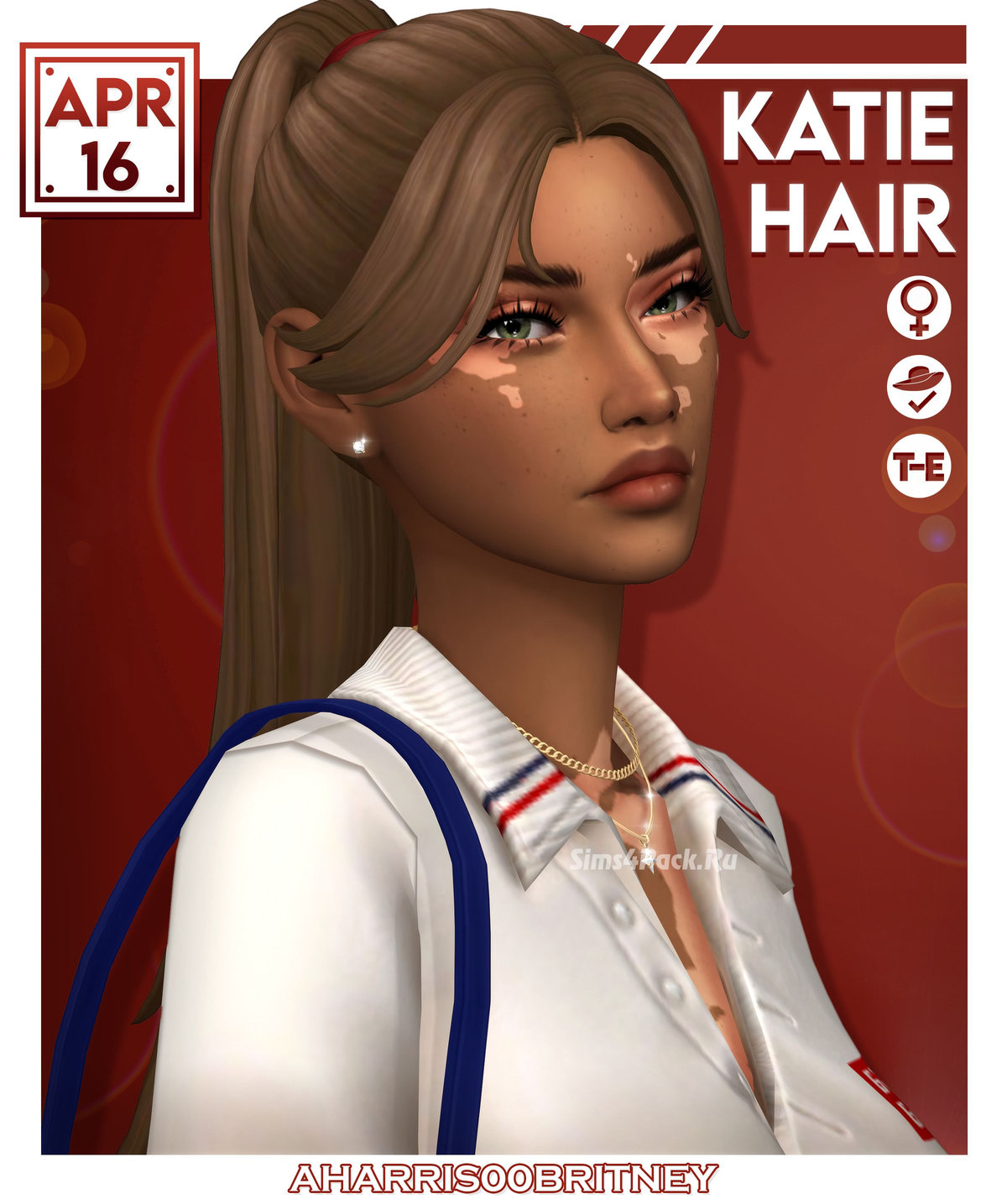 Женская прическа "Katie Hairs"