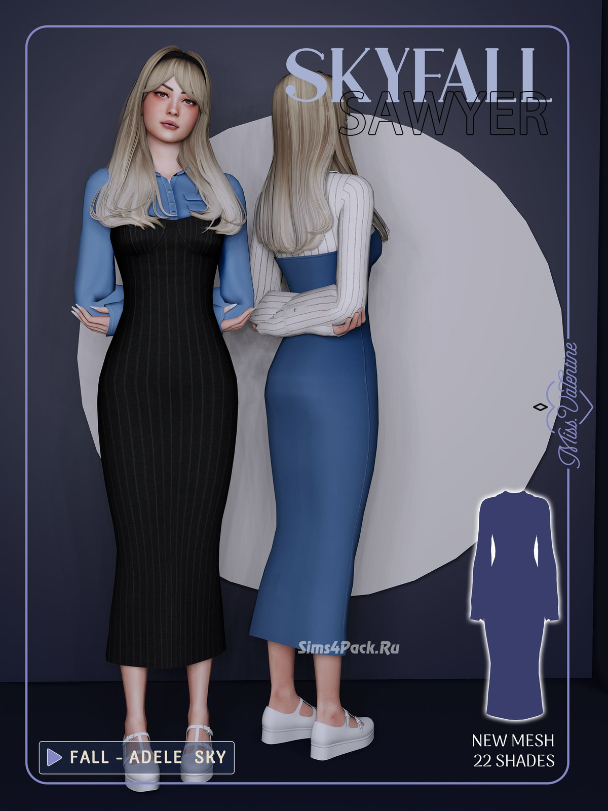 Наряд для симочки "Sawyer Dress"