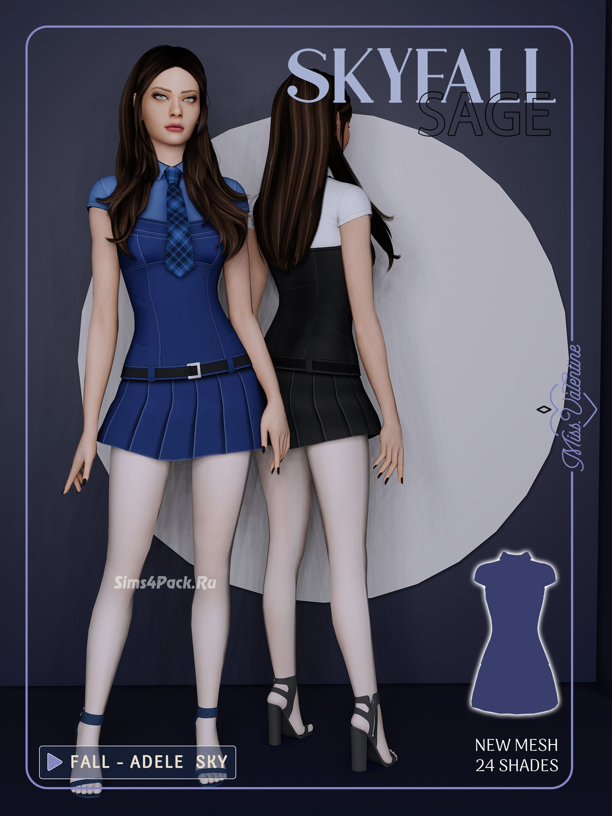 Платье для симочек "Sage Dress"