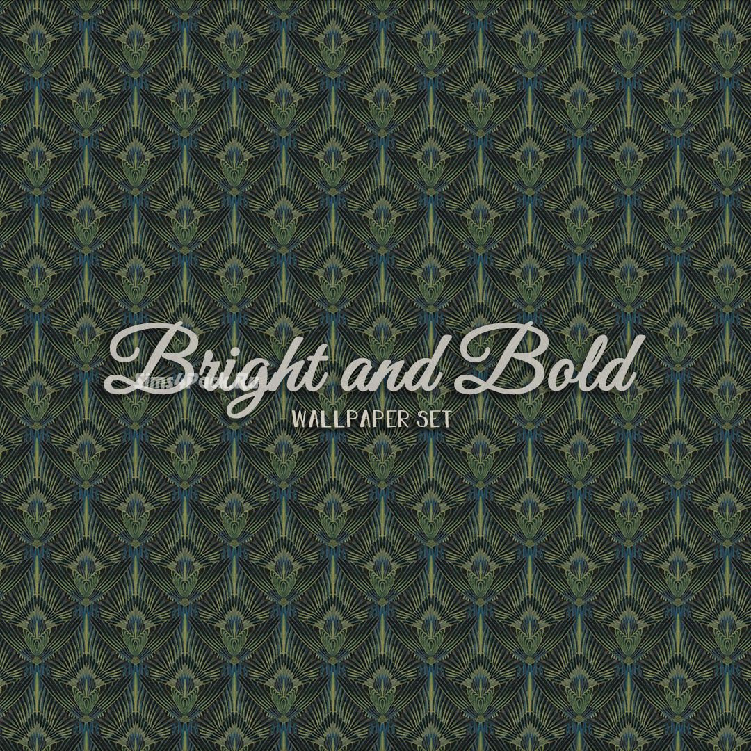 Набор настенных покрытий "Bright and Bold - Wallpaper Set"