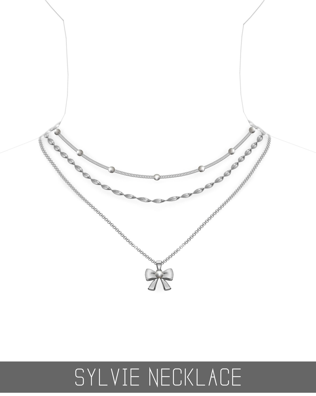 Комплект аксессуаров "SYLVIE NECKLACE"