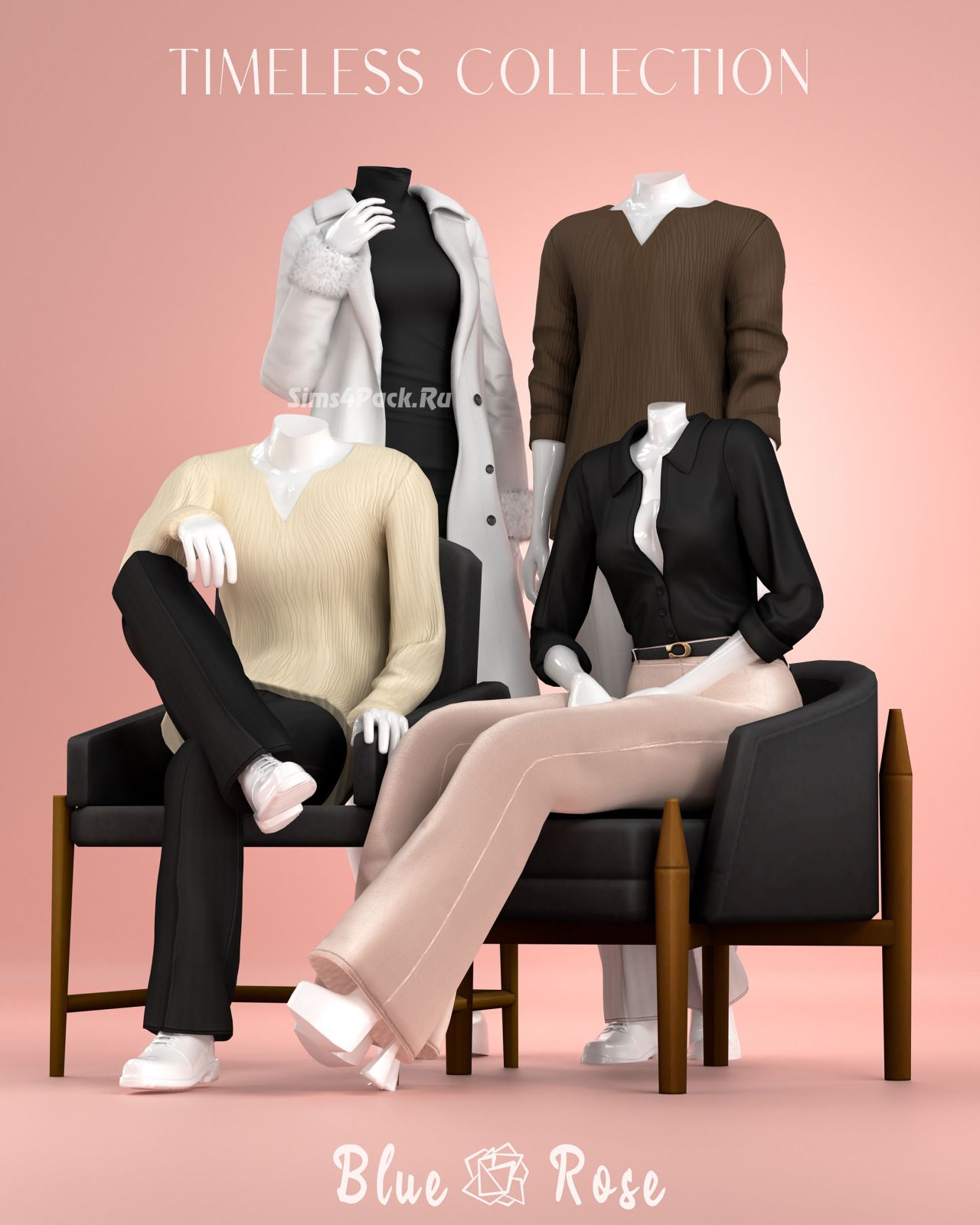 Коллекция одежды для симов и симочек "Timeless Collection"