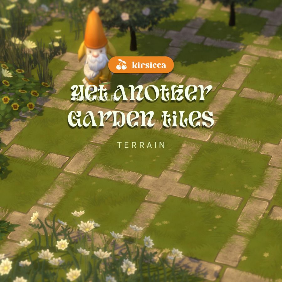 Покрытия для участка "yet another garden tiles terrain"