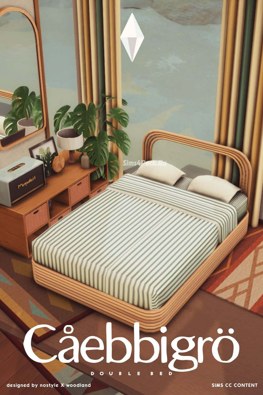 Кровать "Caebbigro Double Bed"