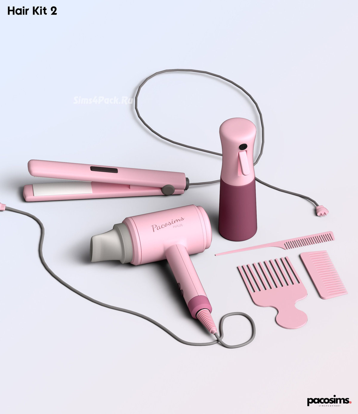 Мини-сет для укладки "Hair Kit 2"