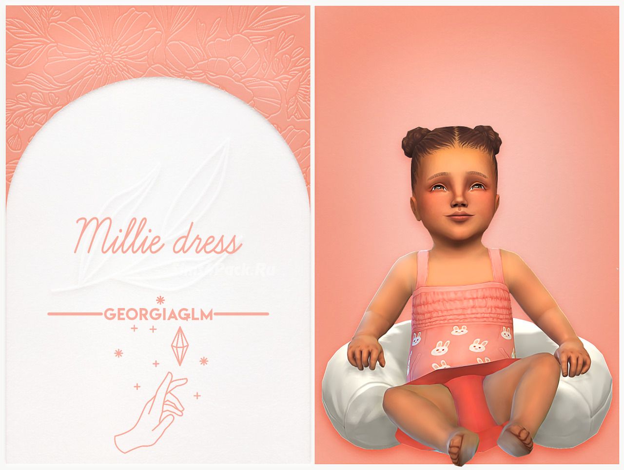 Платье для младенцев "Millie dress"