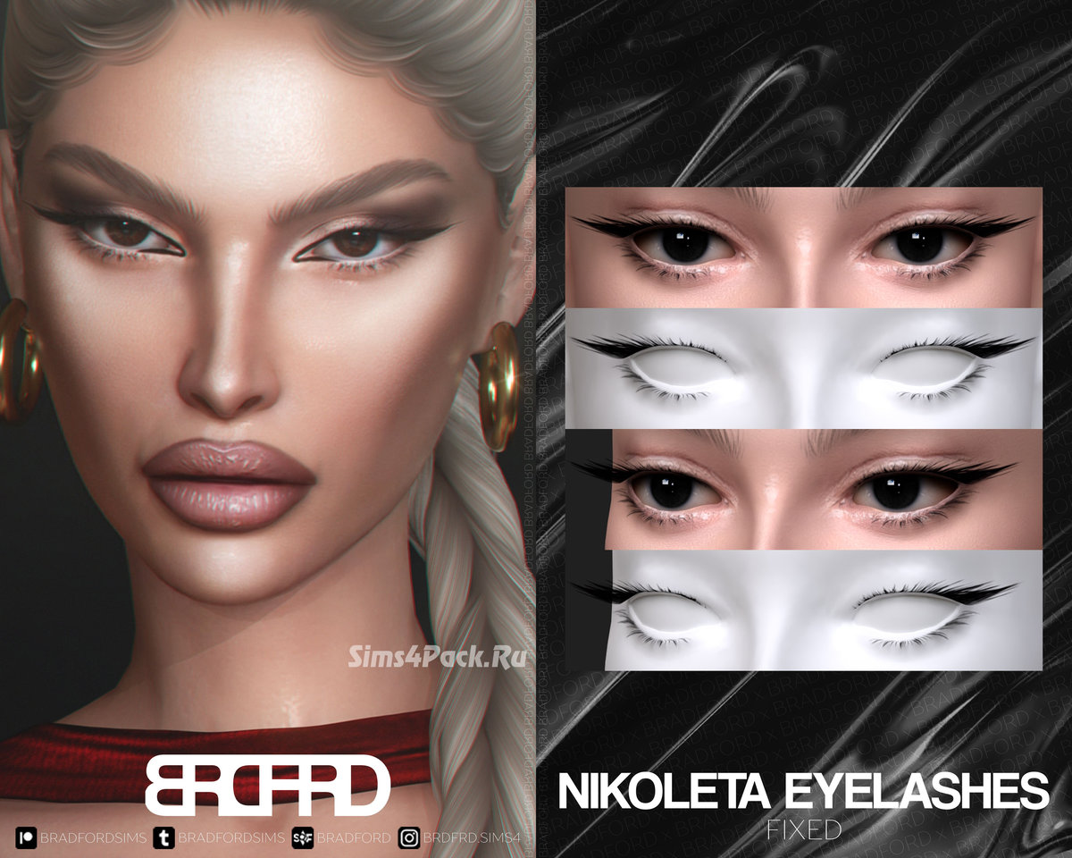 Ресницы "NIKOLETA 3D EYELASHES"