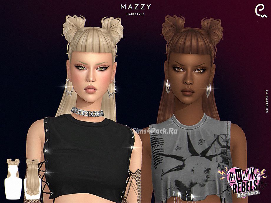 Женская прическа "Punk Rebels - Mazzy Hairstyle"
