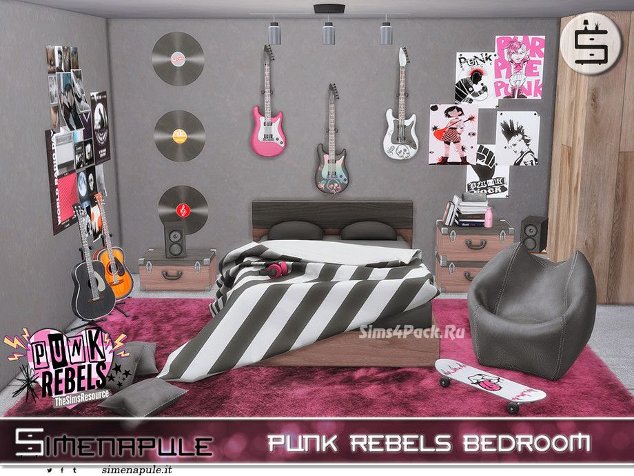 Спальня "Punk Rebels Bedroom"