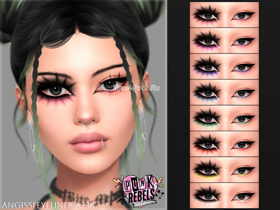 Макияж глаз "Eyeliner A238"