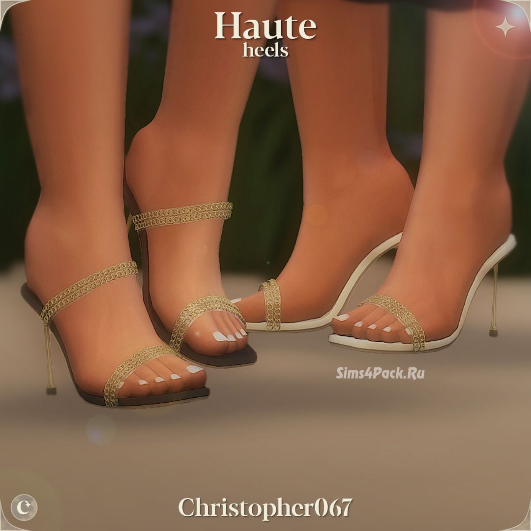 Мюли для симочек "Haute Heels"