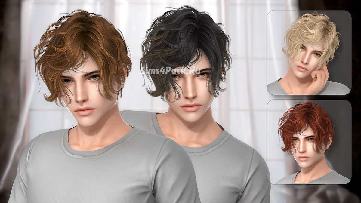 Мужская прическа "SleepyHollow Hairstyle"
