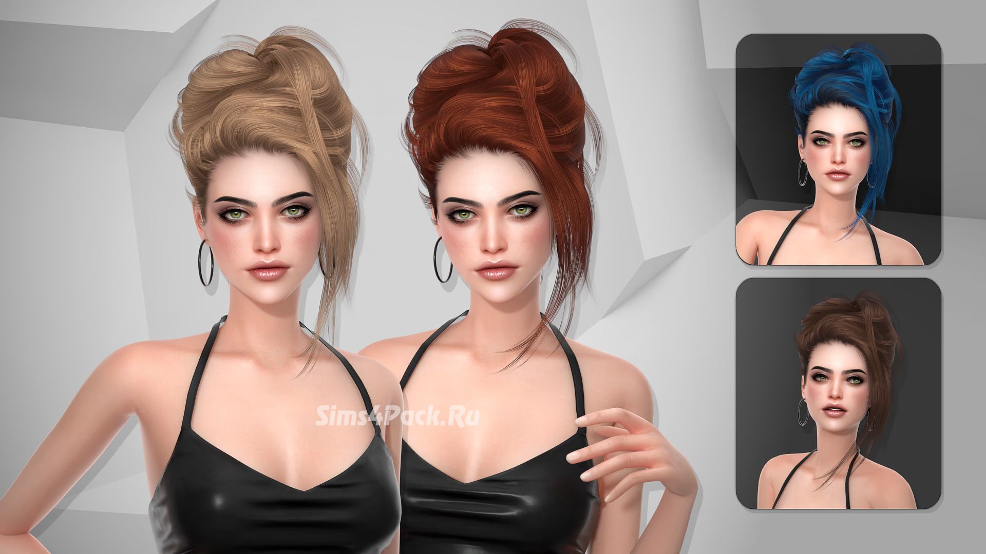 Женская прическа "CrazyLove Hairstyle"