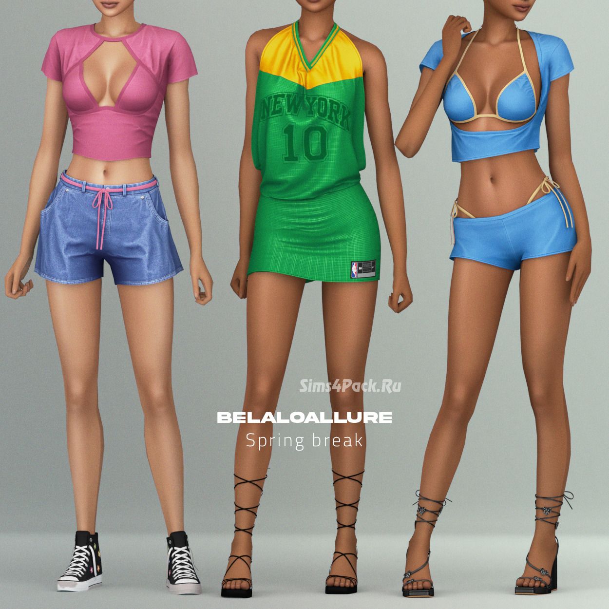 Мини-коллекция для пляжного отдыха "spring break cc collection"