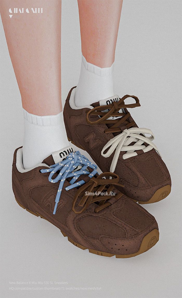 Женские кроссовки "New Balance X Miu Miu 530 SL Sneakers"