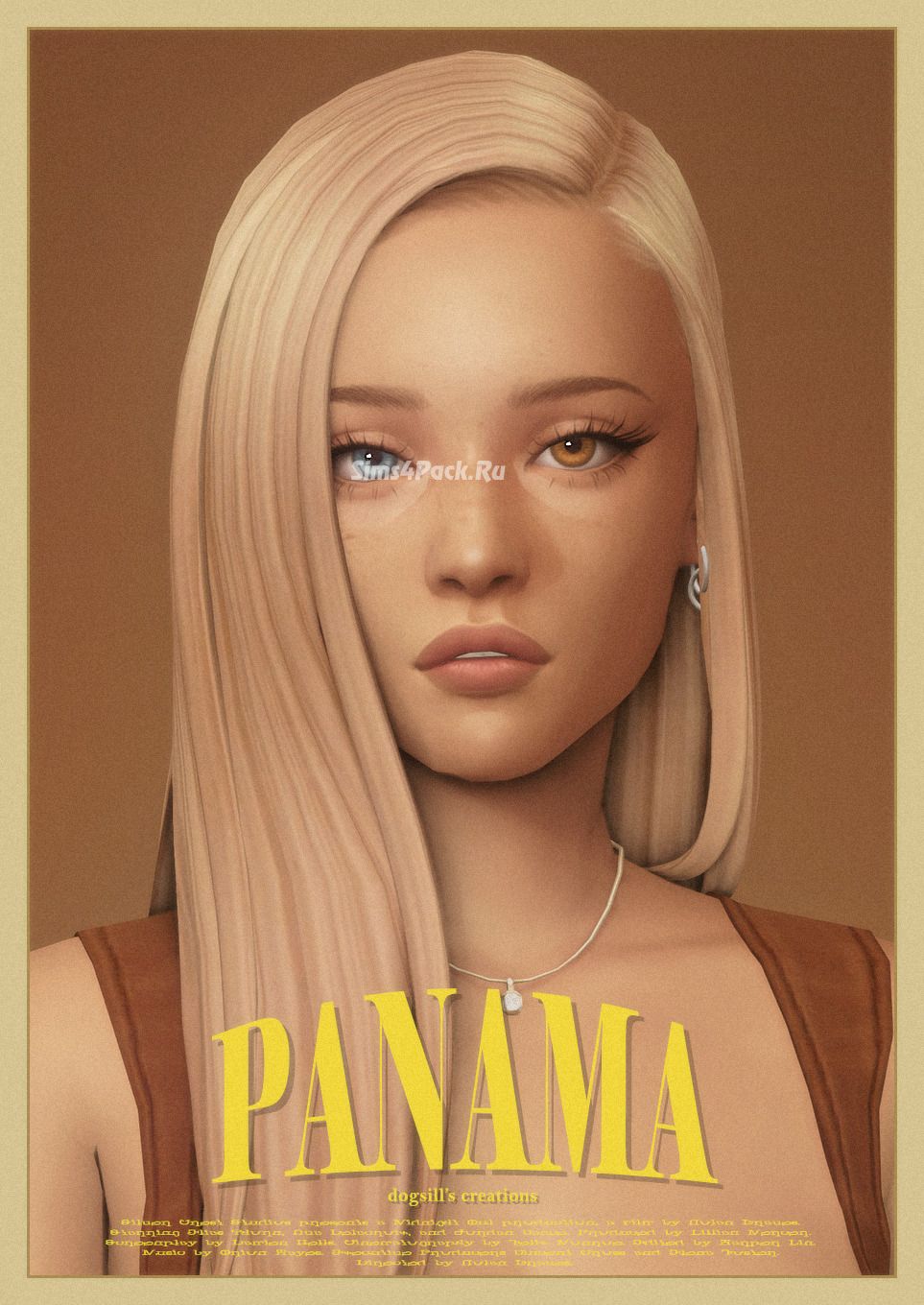 Женская прическа "panama hair"