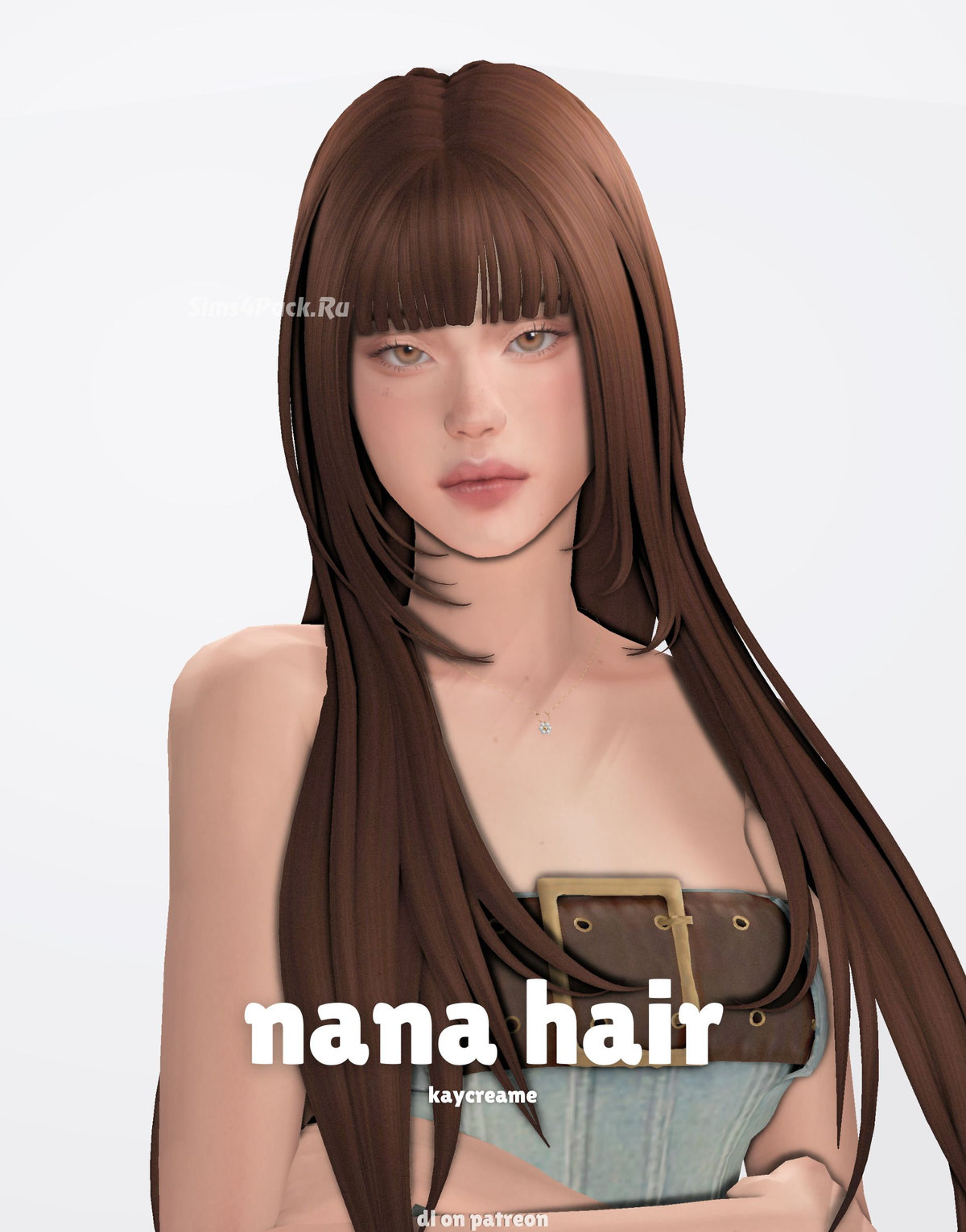 Женская прическа "nana hair"
