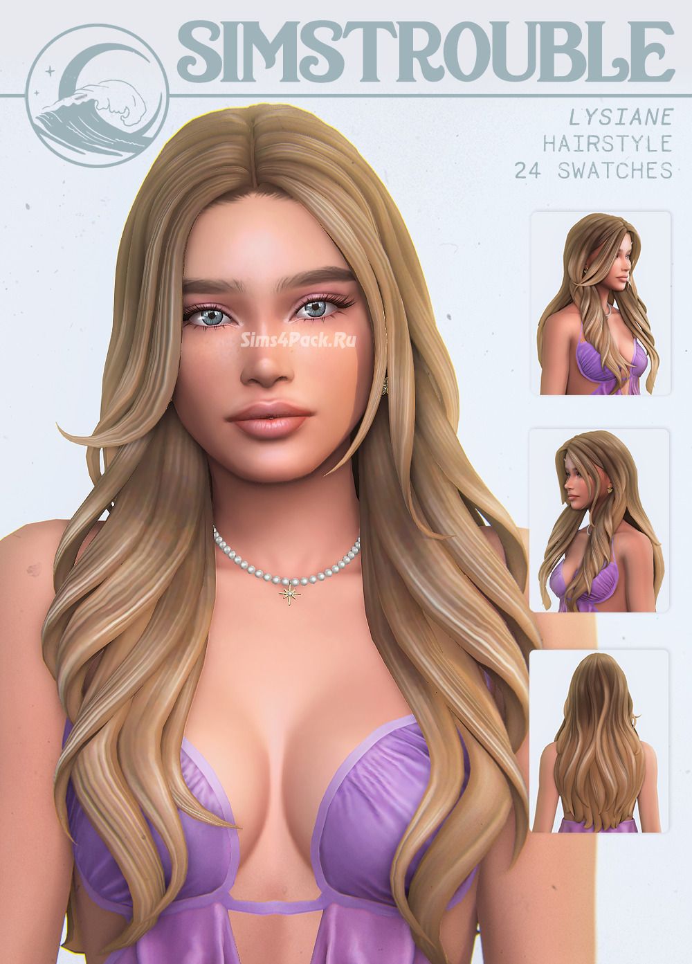 Женская прическа "Lysiane Hairstyle"