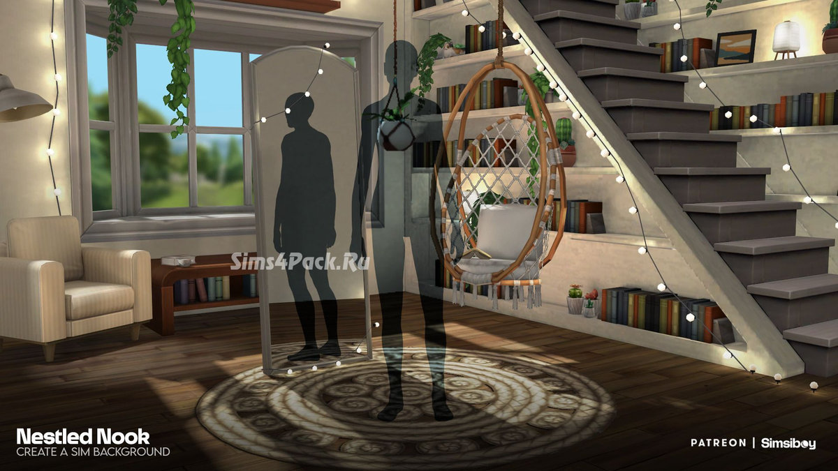Фон для CAS "Nestled Nook"