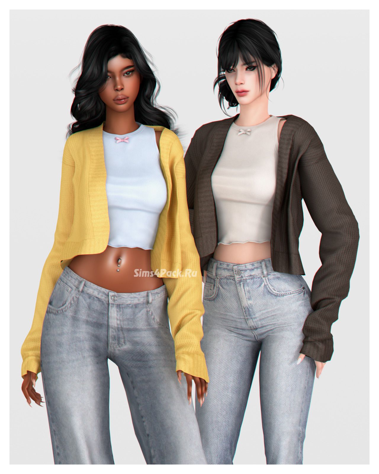 Кардиган с топом для симочек "Elsie Tank with Cardigan"