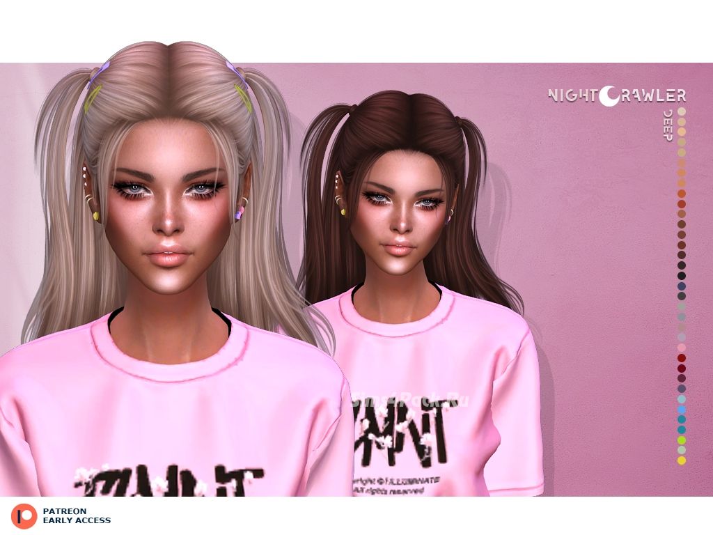 Женская прическа "DEEP HAIR"