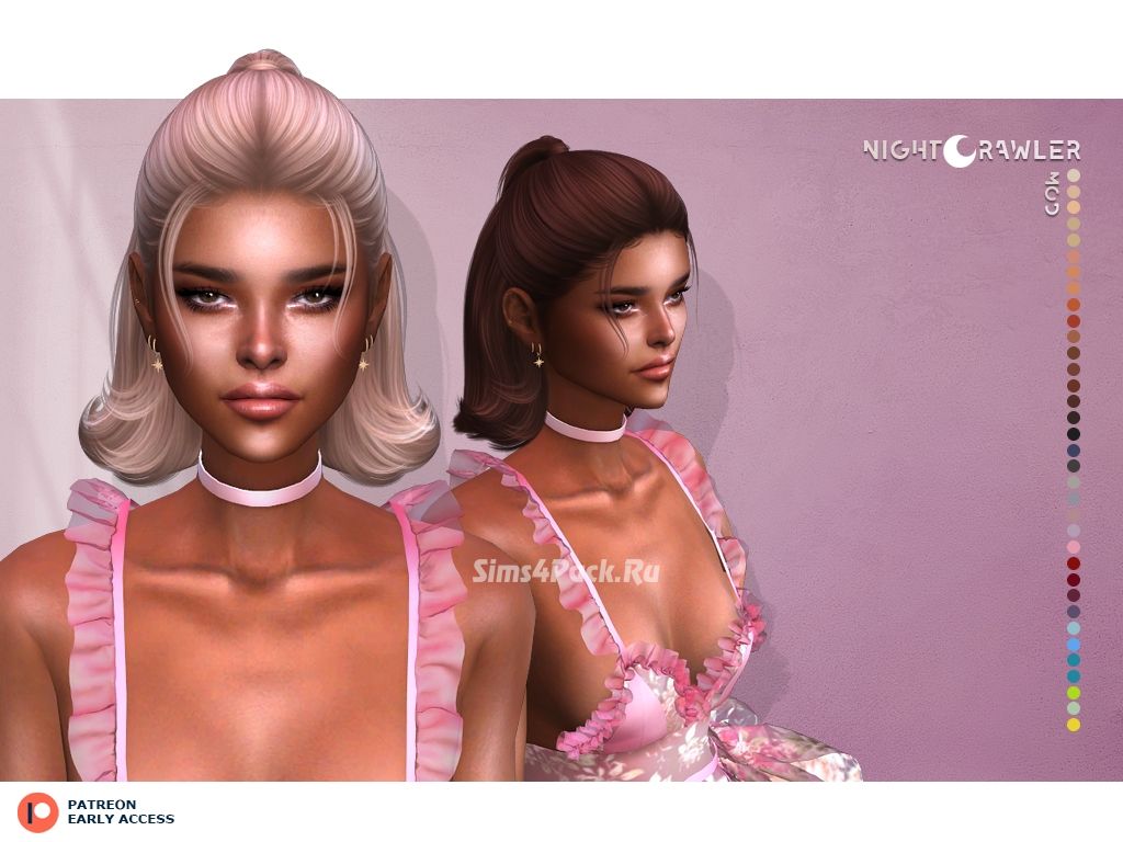 Женская прическа "MOD HAIR"