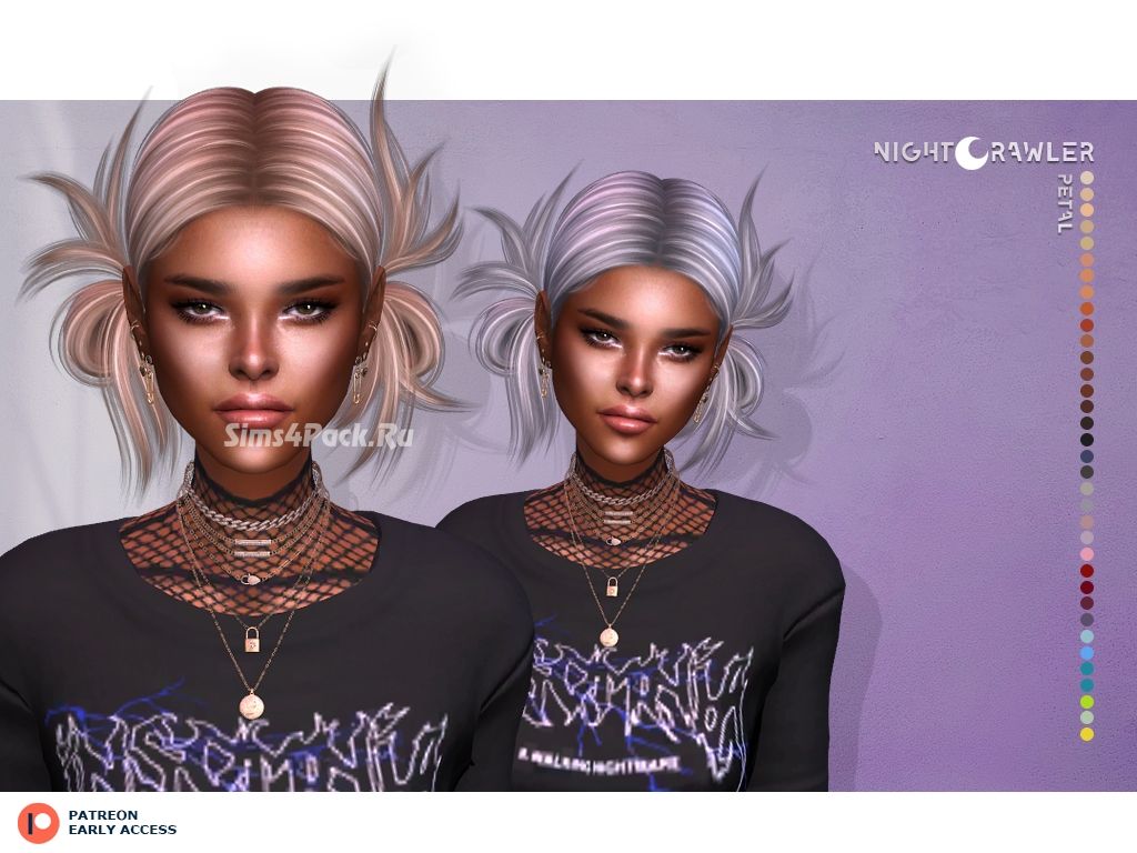 Женская прическа "PETAL HAIR"