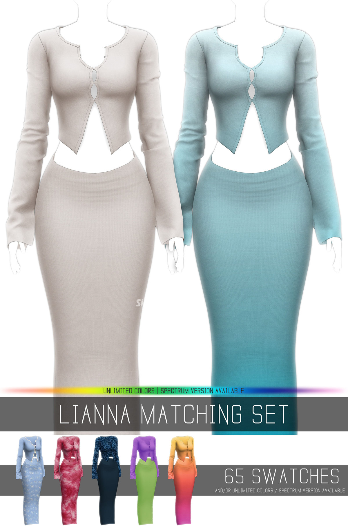 Наряд для симочки "LIANNA MATCHING SET"