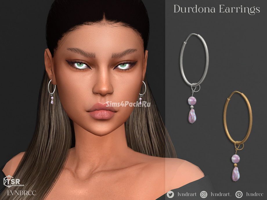 Серьги для симочек "Durdona Earrings"
