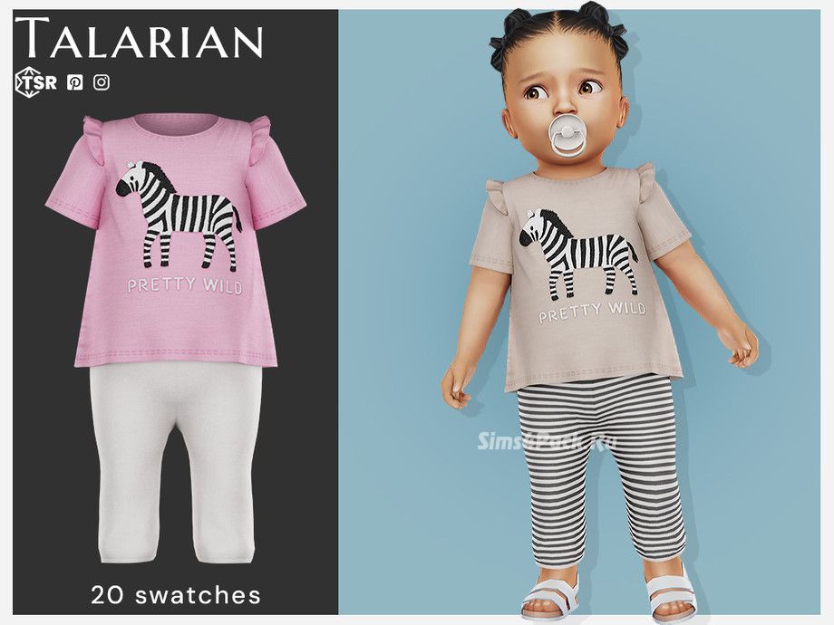 Наряд для младенцев "Sophia Tshirt With Leggings"