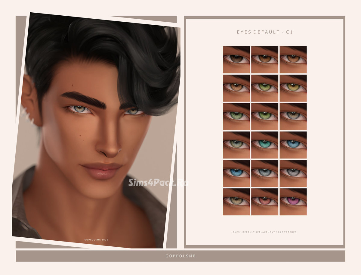 Глаза "GPME-GOLD EYES DEFAULT C1"