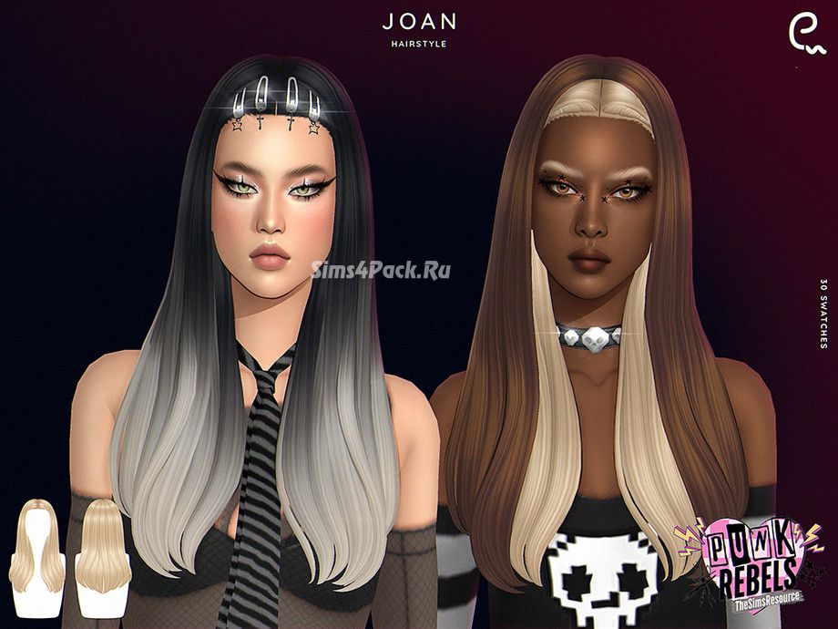 Женская прическа "Punk Rebels - Joan Hairstyle"