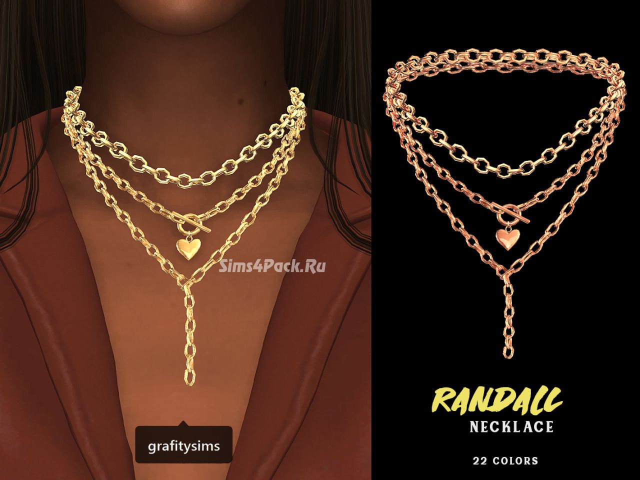Цепь для шеи "Randall Necklace"