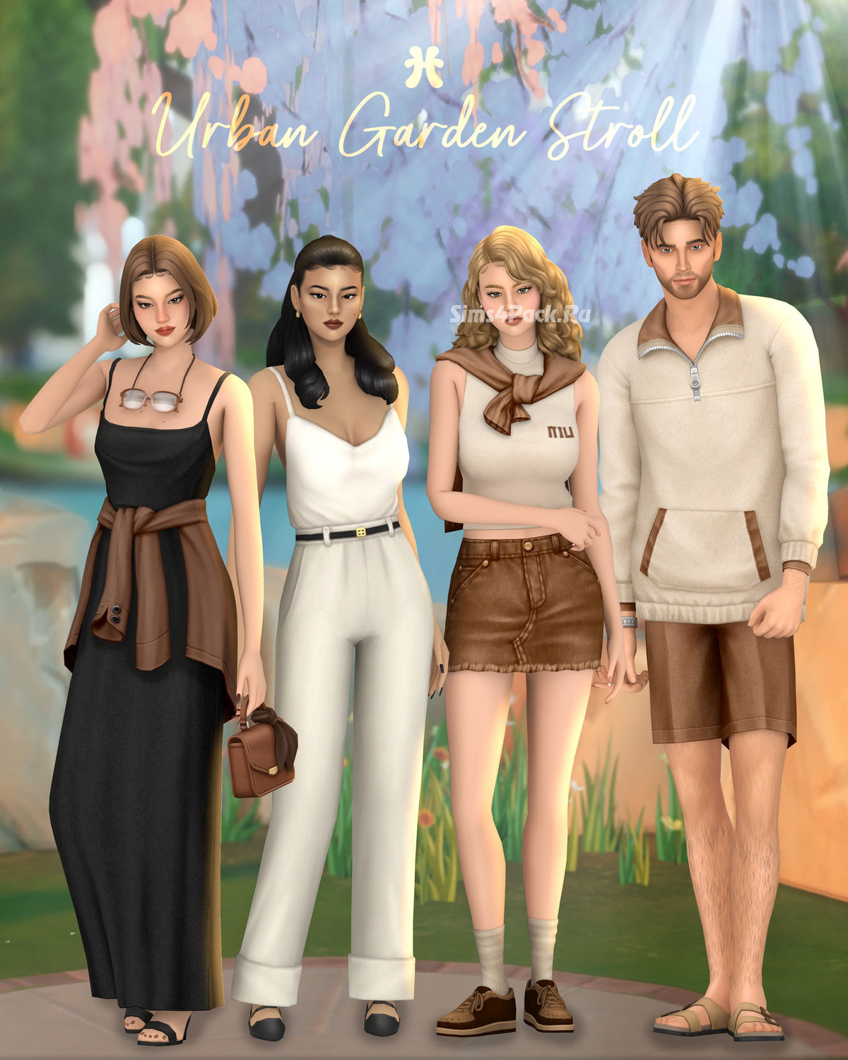 Коллекция одежды для прогулки "Urban Garden Stroll"