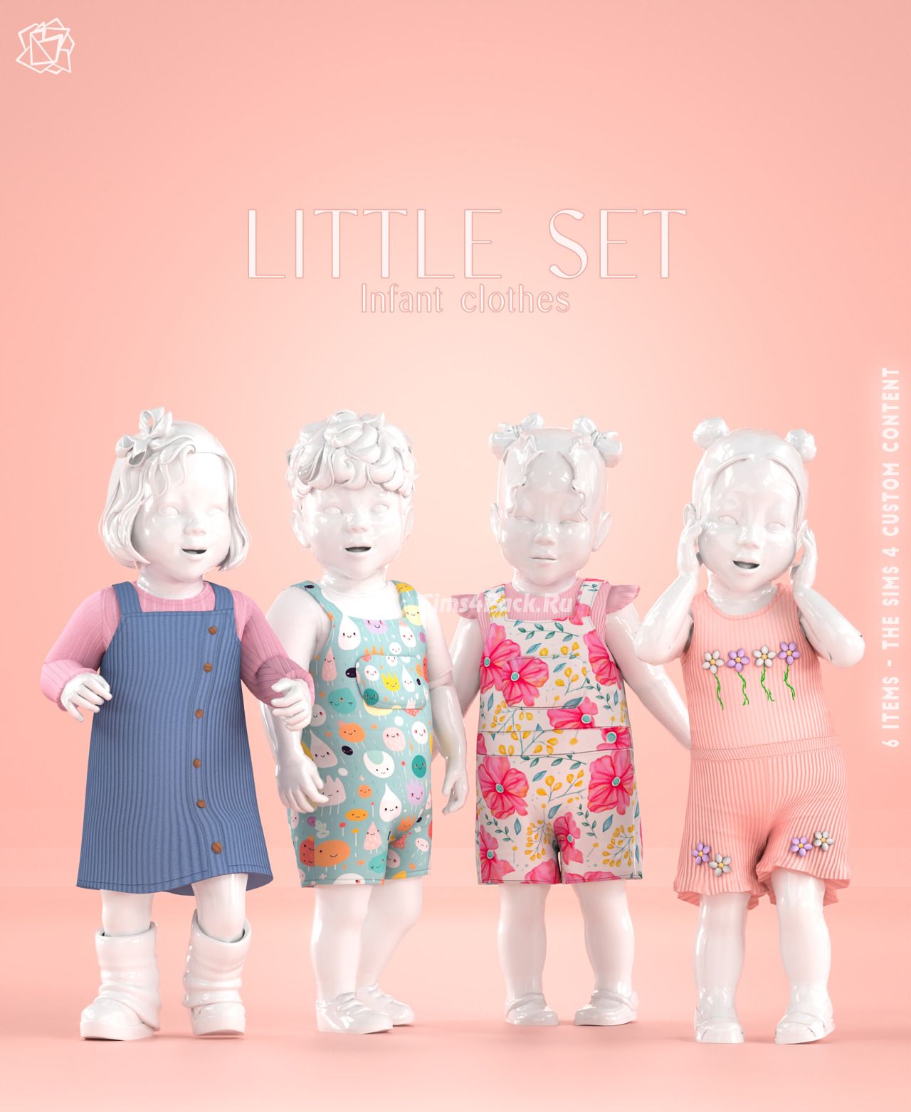 Коллекция одежды для младенцев "Cotton set"